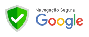 Site seguro verificado pelo Google